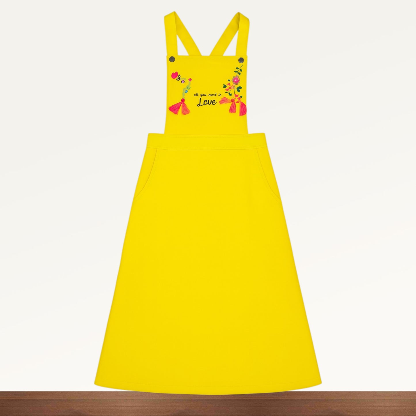 Girl Dungree Frock