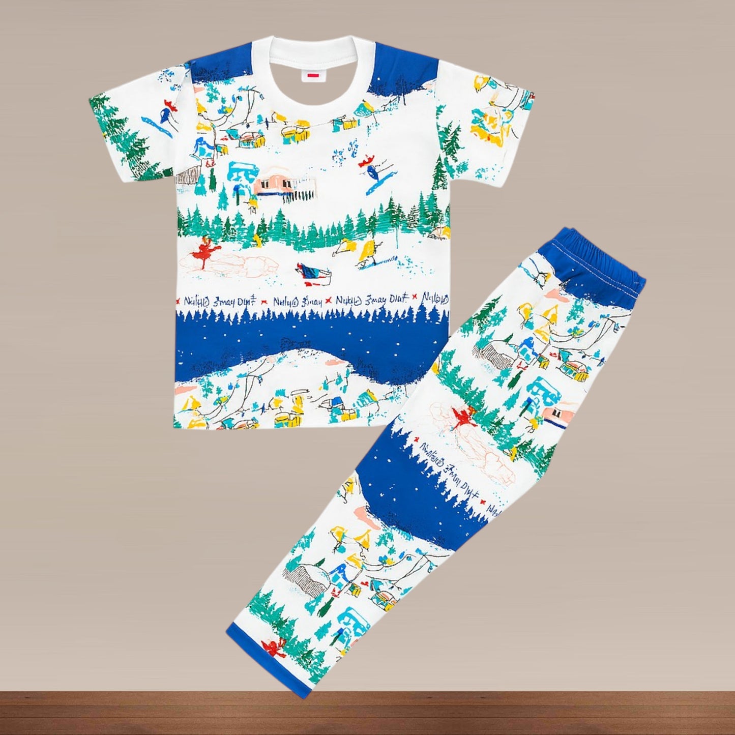 Kids Half Sleeve Pant Co-ord Set