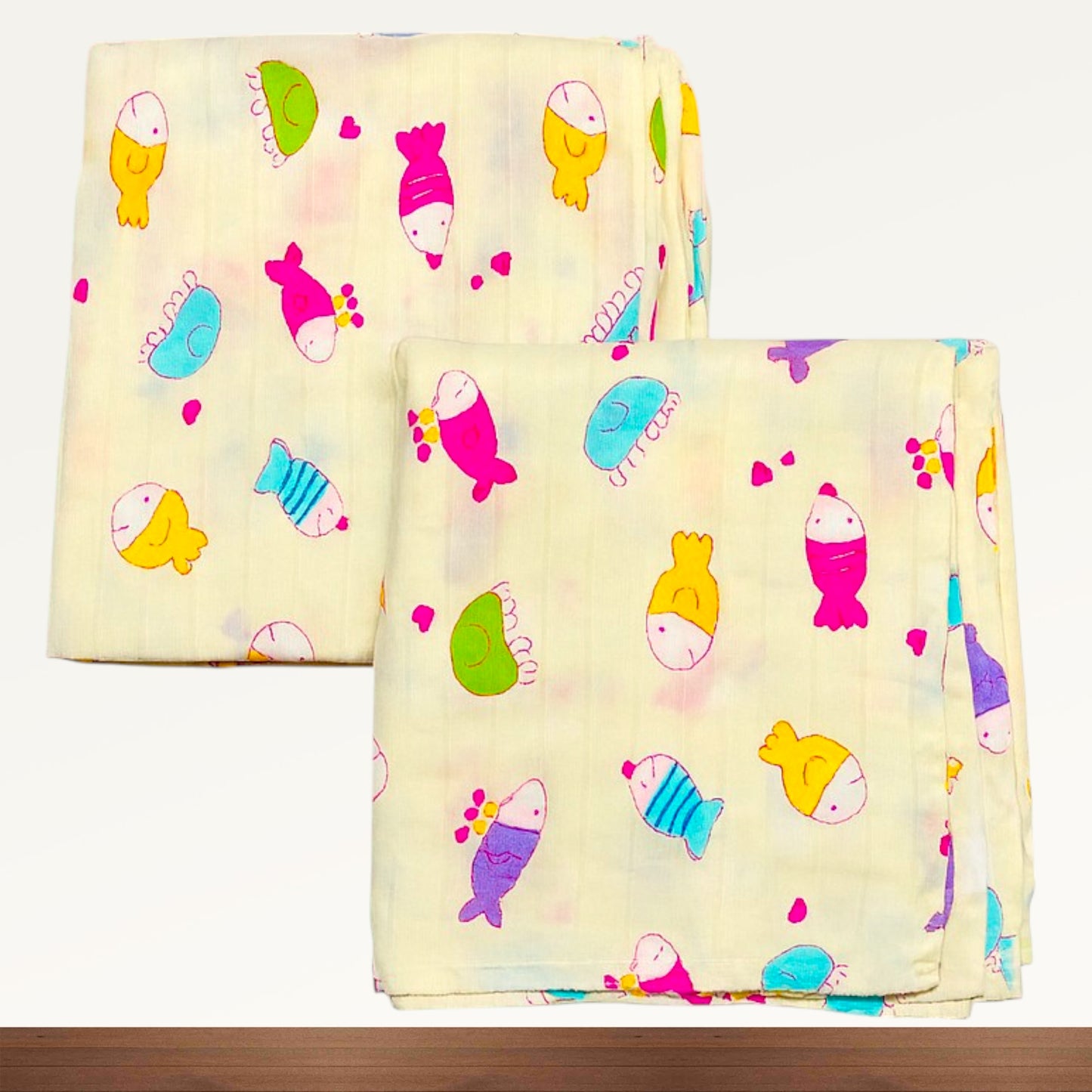 Muslin Premium Dyed Swaddle 100*120