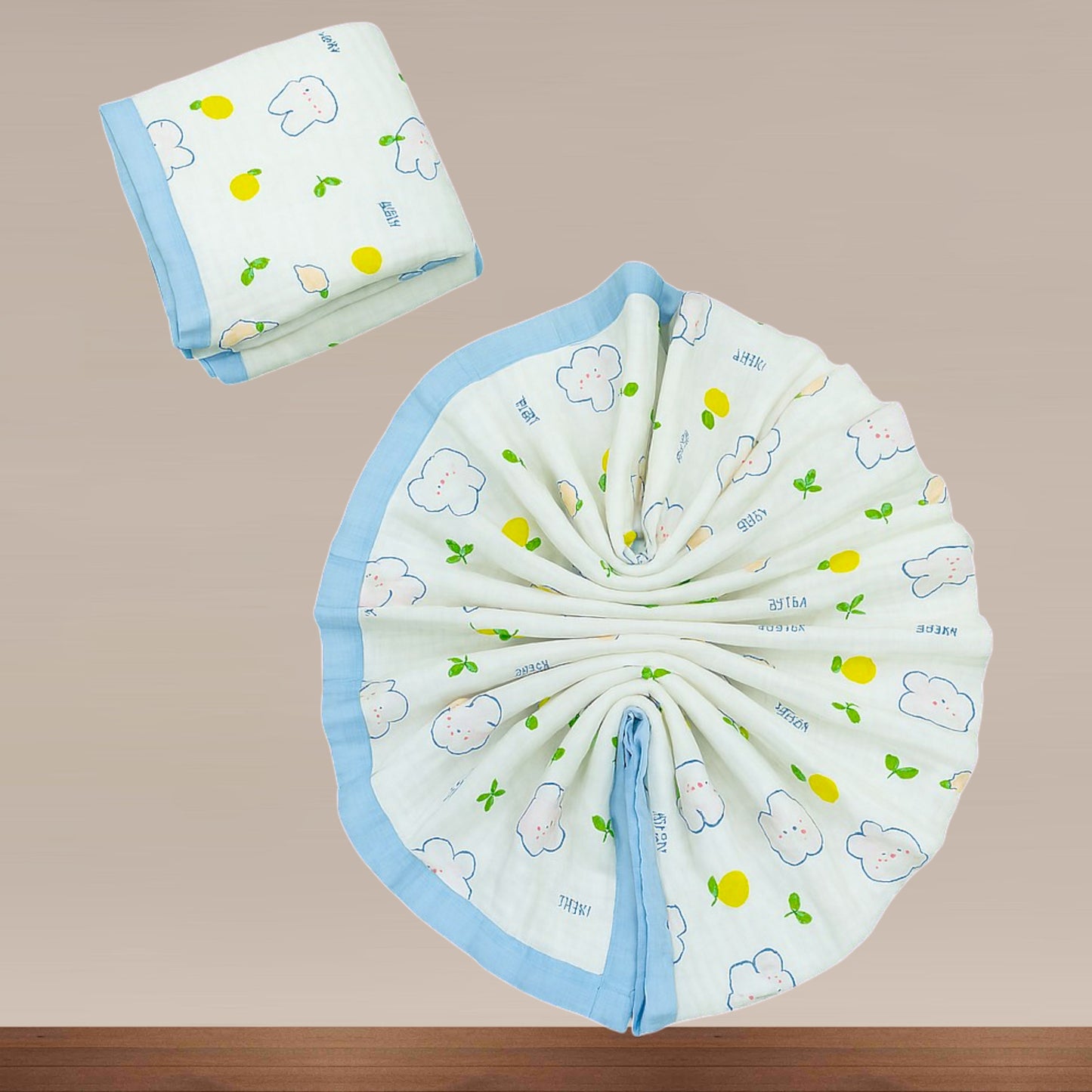 Muslin Premium Crinkle Blanket 100*120cm