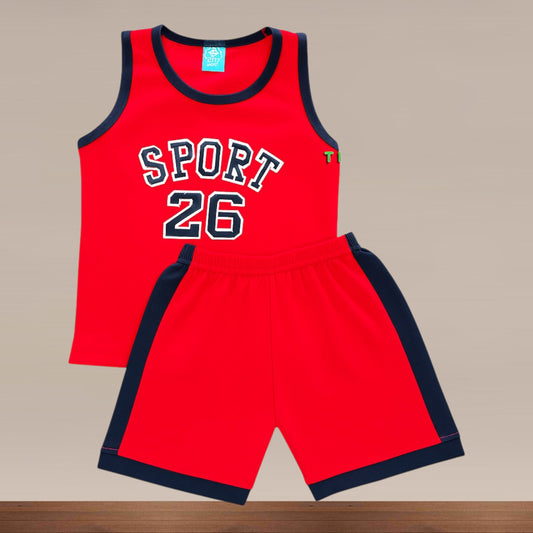 Baby Boy Sleeveless Set
