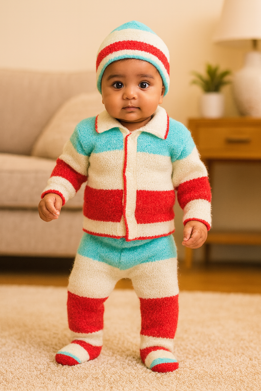 Baby Woolen Sweater ( Pack Of 4 Pcs )