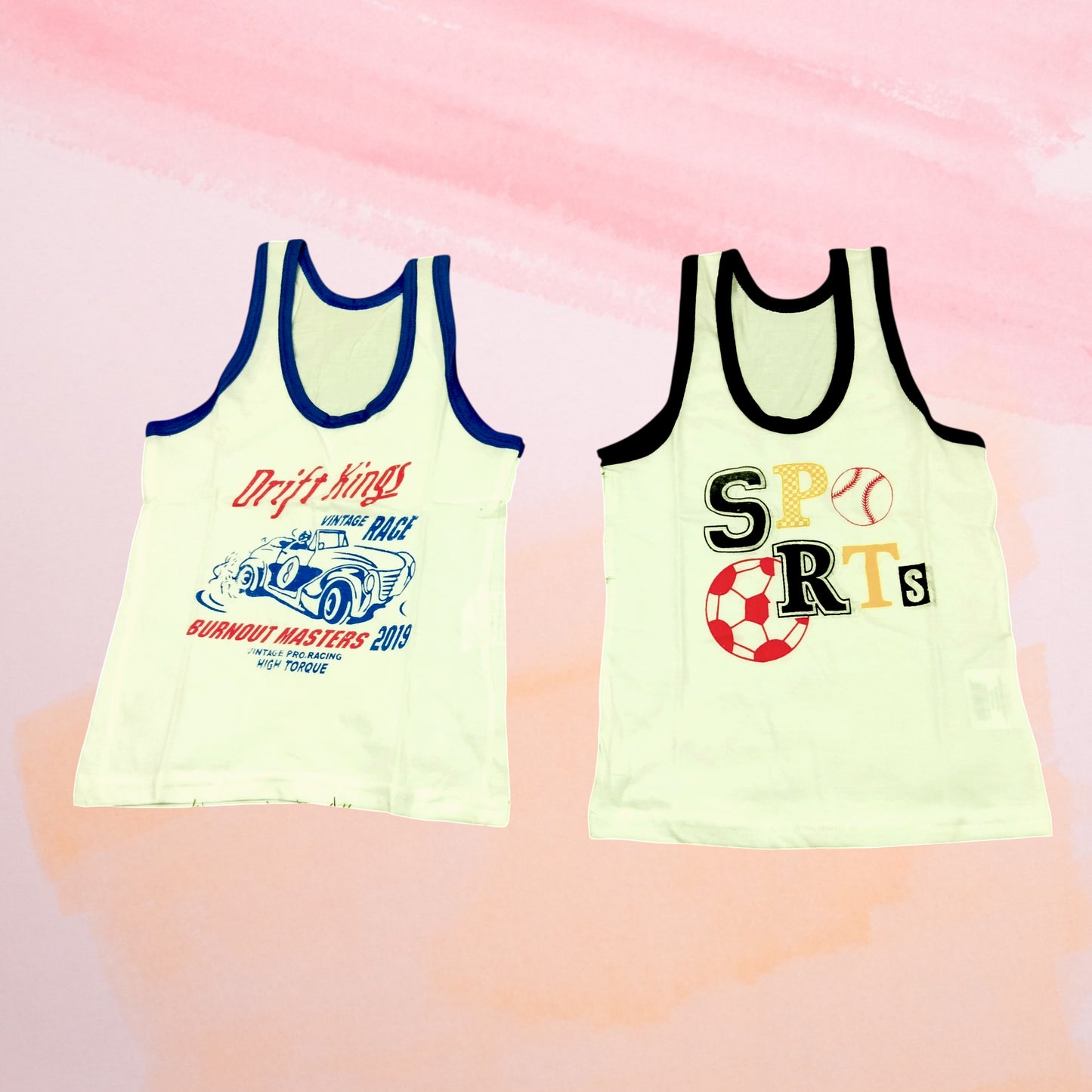 Kids Boy Vest Pack Of 2