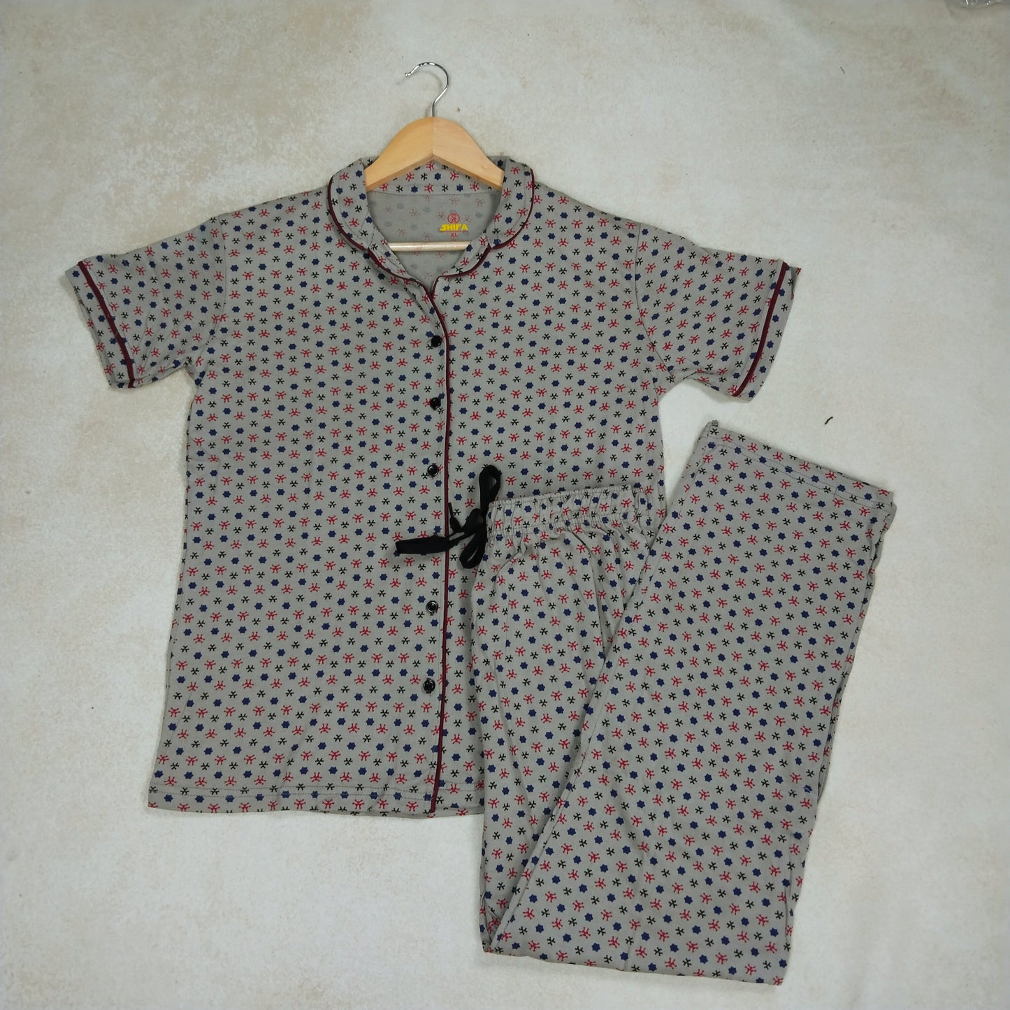 Women Collar Co-ord Set
