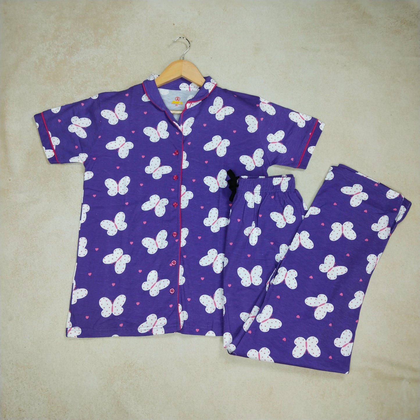 Women Collar Co-ord Set