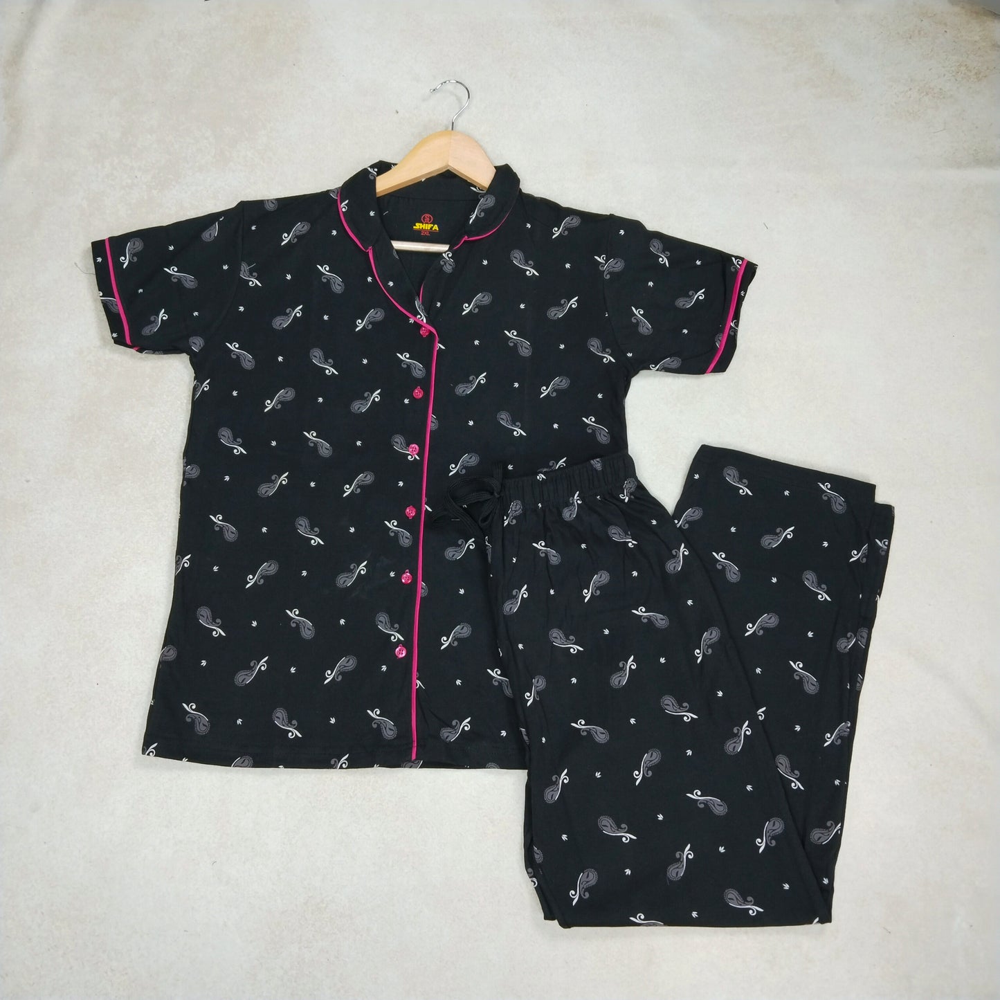 Women Collar Co-ord Set