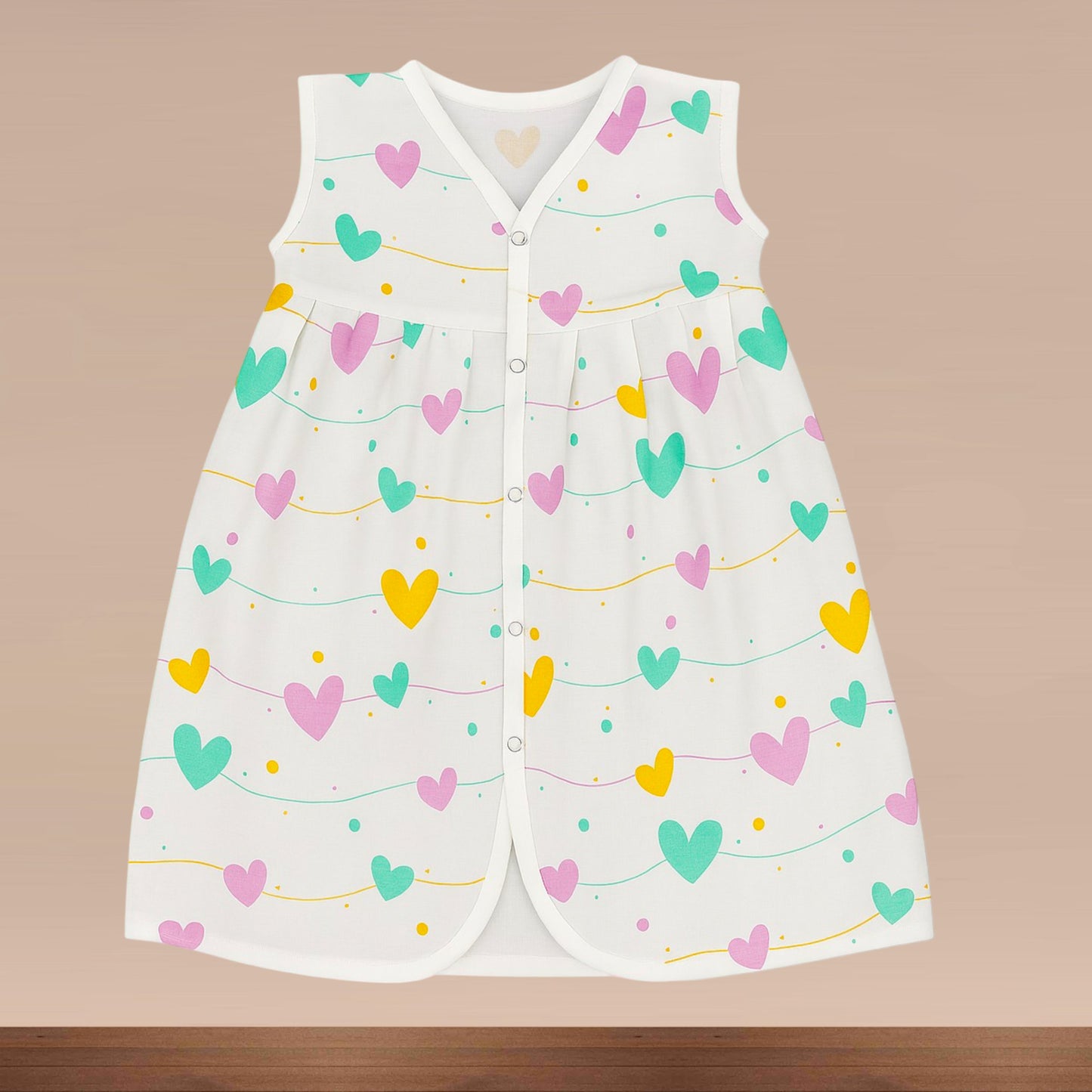 Muslin premium Baby Girl Chest Cut Frock
