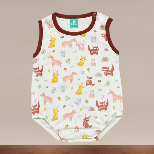 Premium Baby Printed Romper - 3007