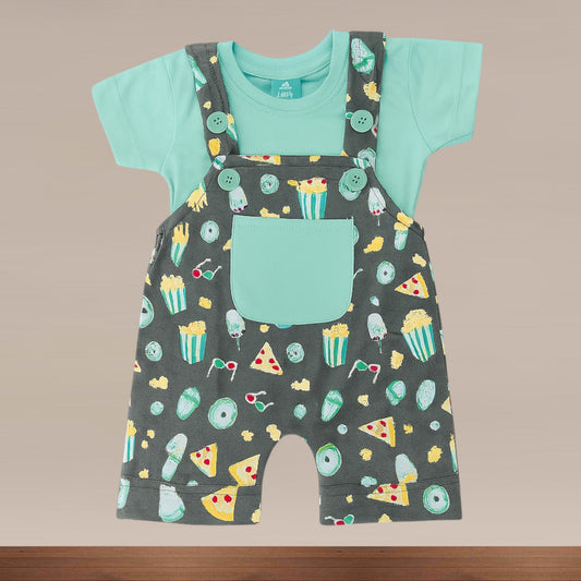 Premium Boy Baby Dungaree Set - 217