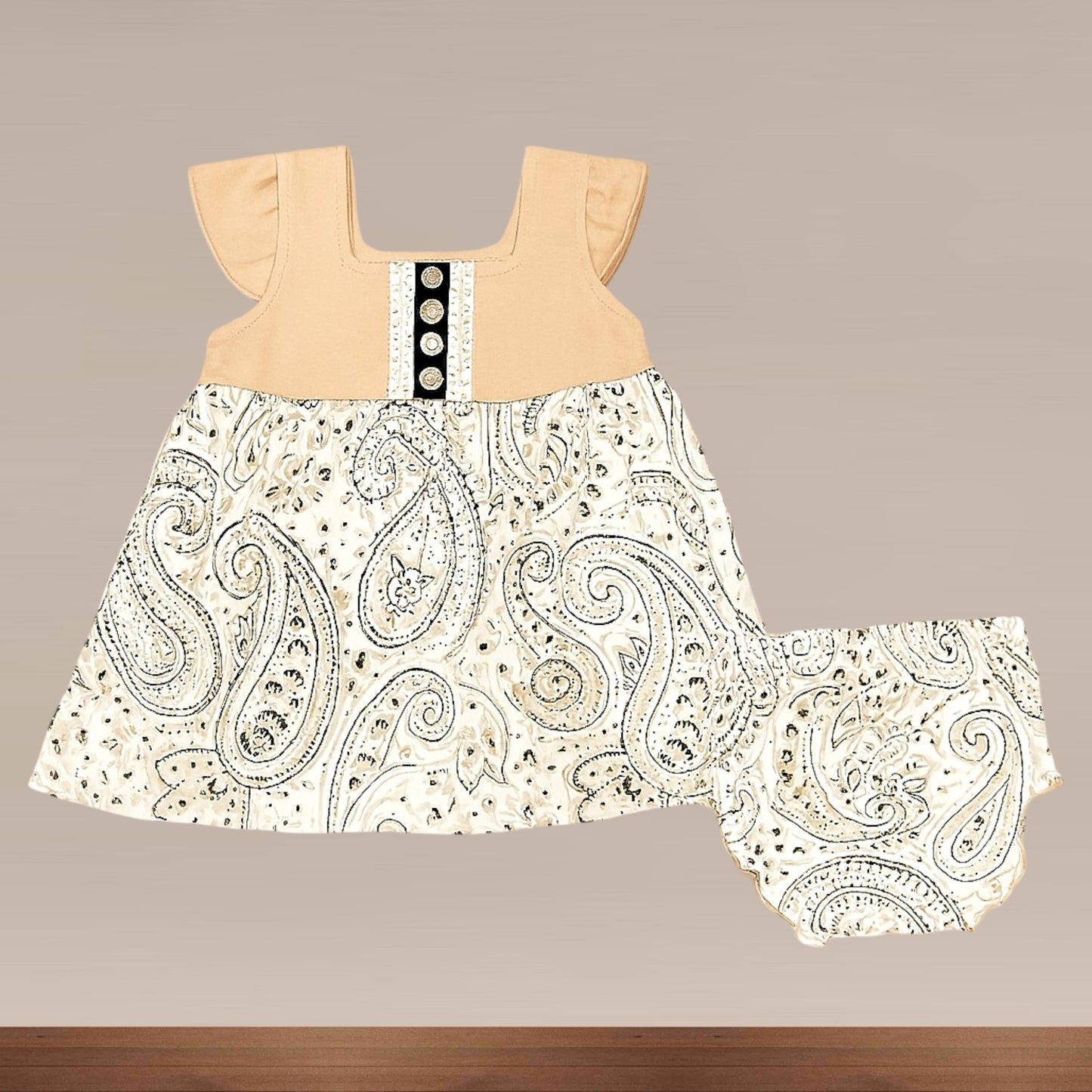 Premium Girl Baby Fancy Frock Set - 233