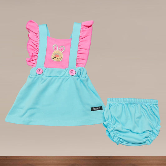 Baby Girl Frock & Shorts Set - 230