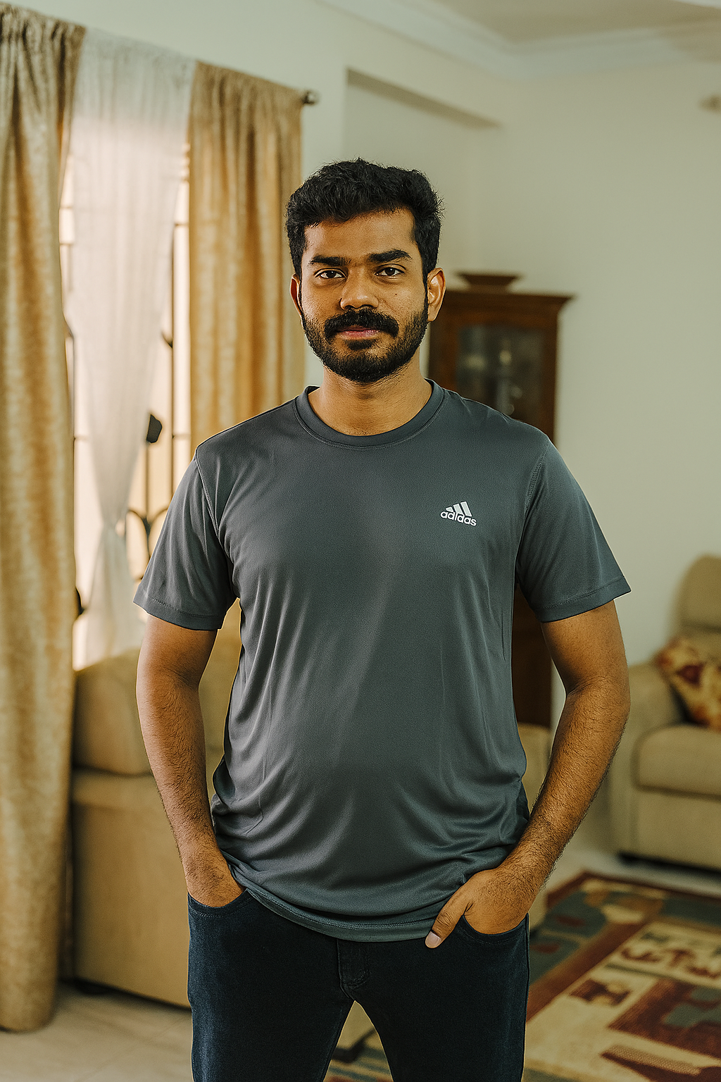 Men Round Neck T-Shirt