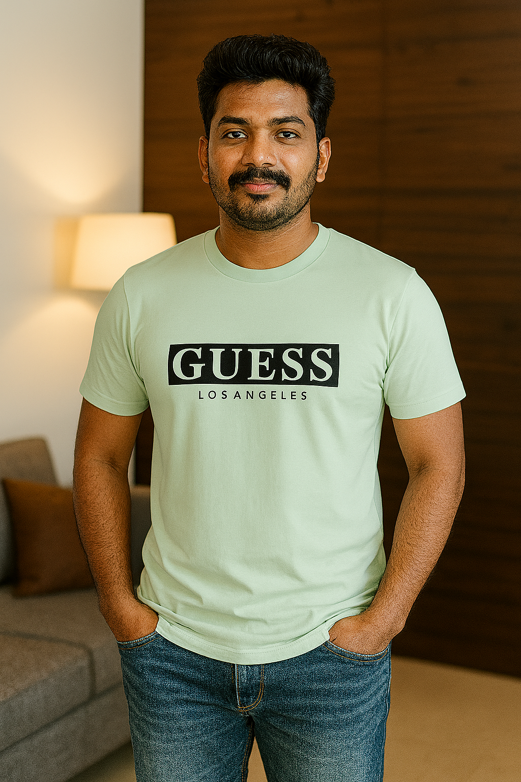 Men Round Neck T-Shirt