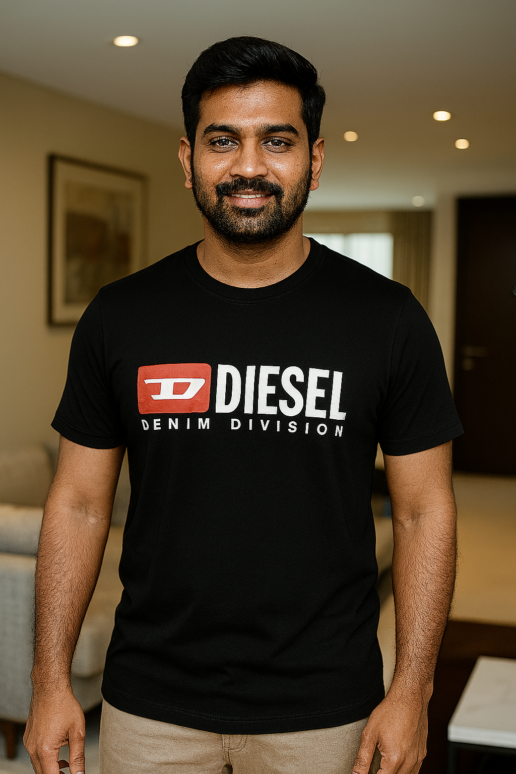 Men Round Neck T-Shirt
