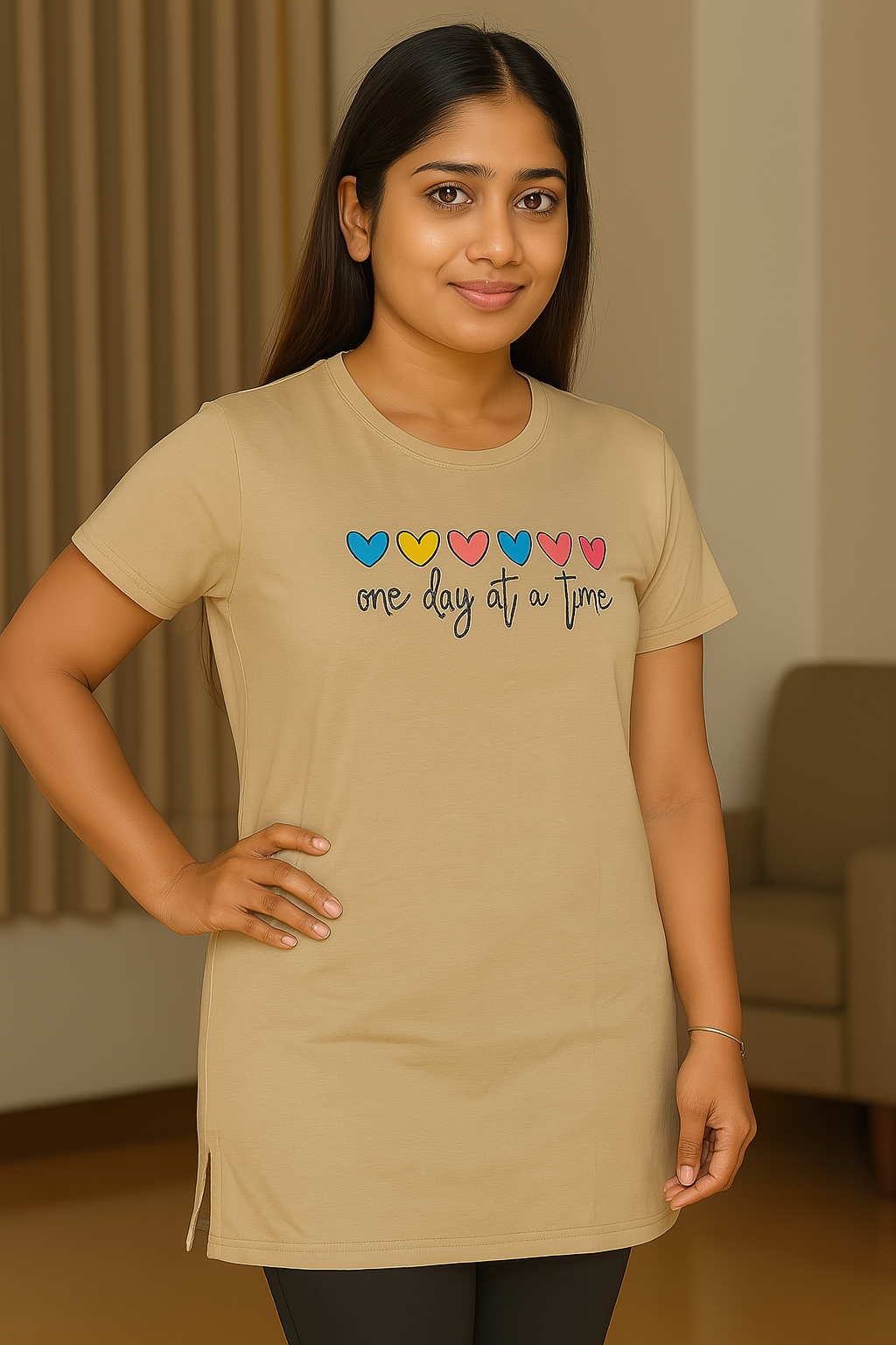 Women Long Polo T-Shirt
