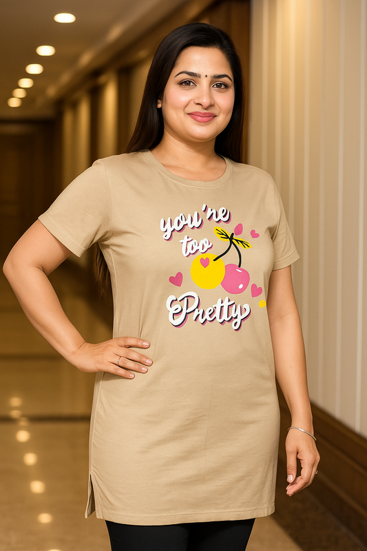 Women Long Polo T-Shirt