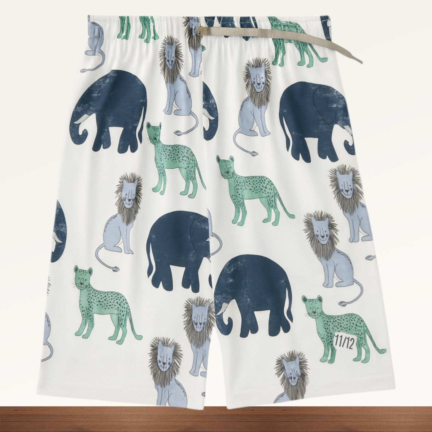 Boy Printed Rope Shorts