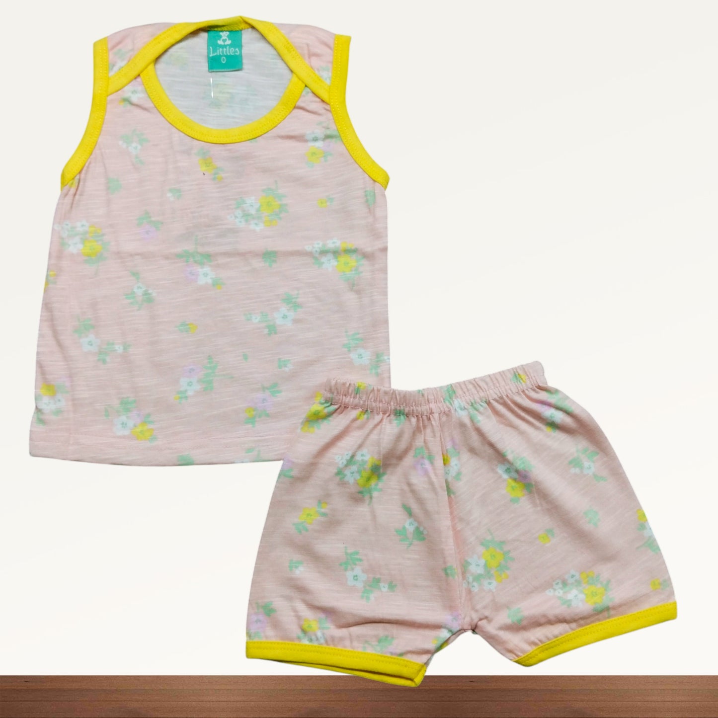 Premium Baby Sleeveless Shorts Set - 3001