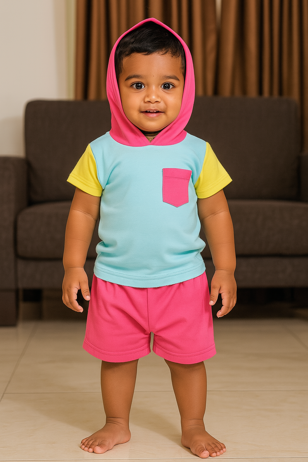Premium Boy Baby Shorts Set - 206