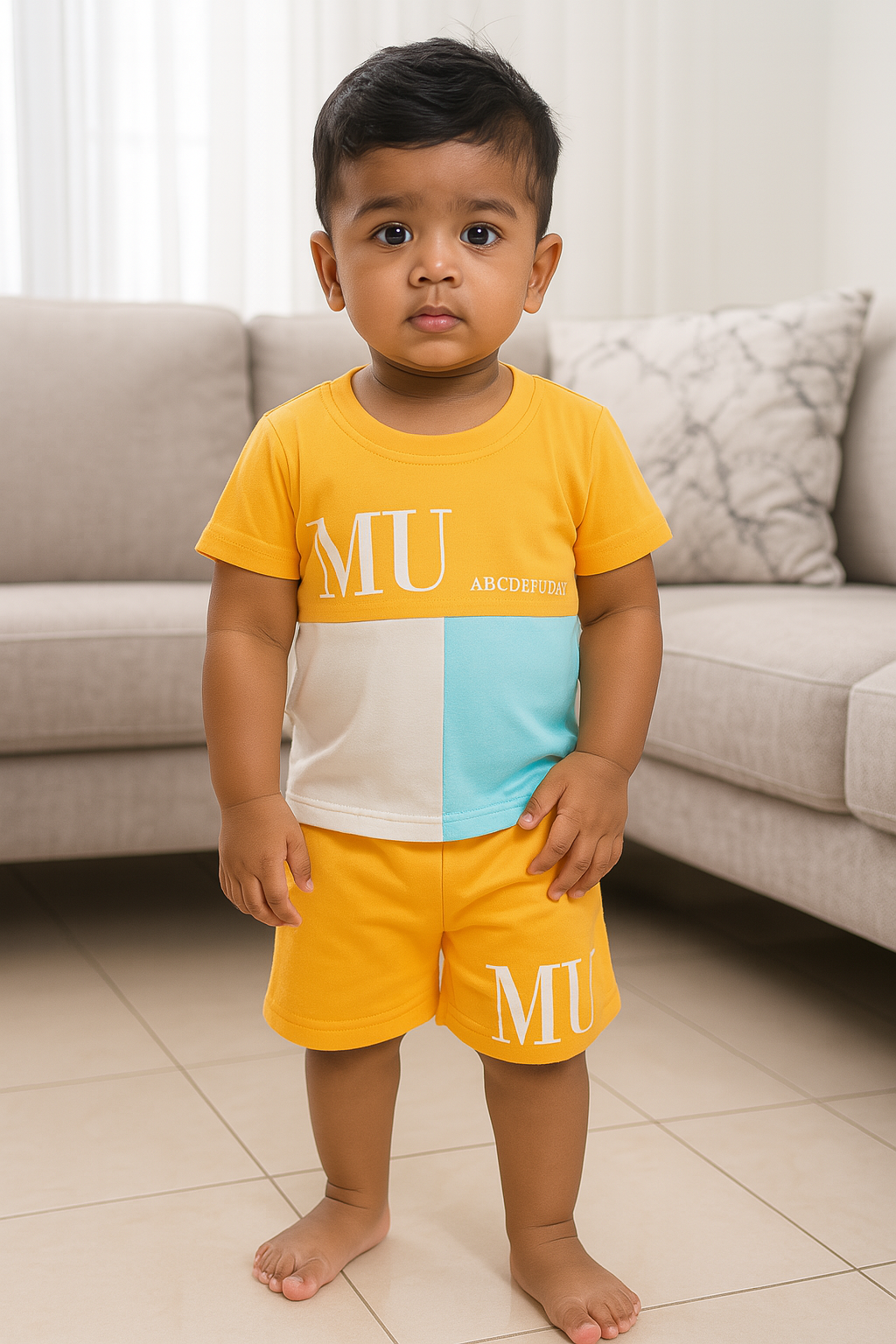 Premium Boy Baby Shorts Set - 206