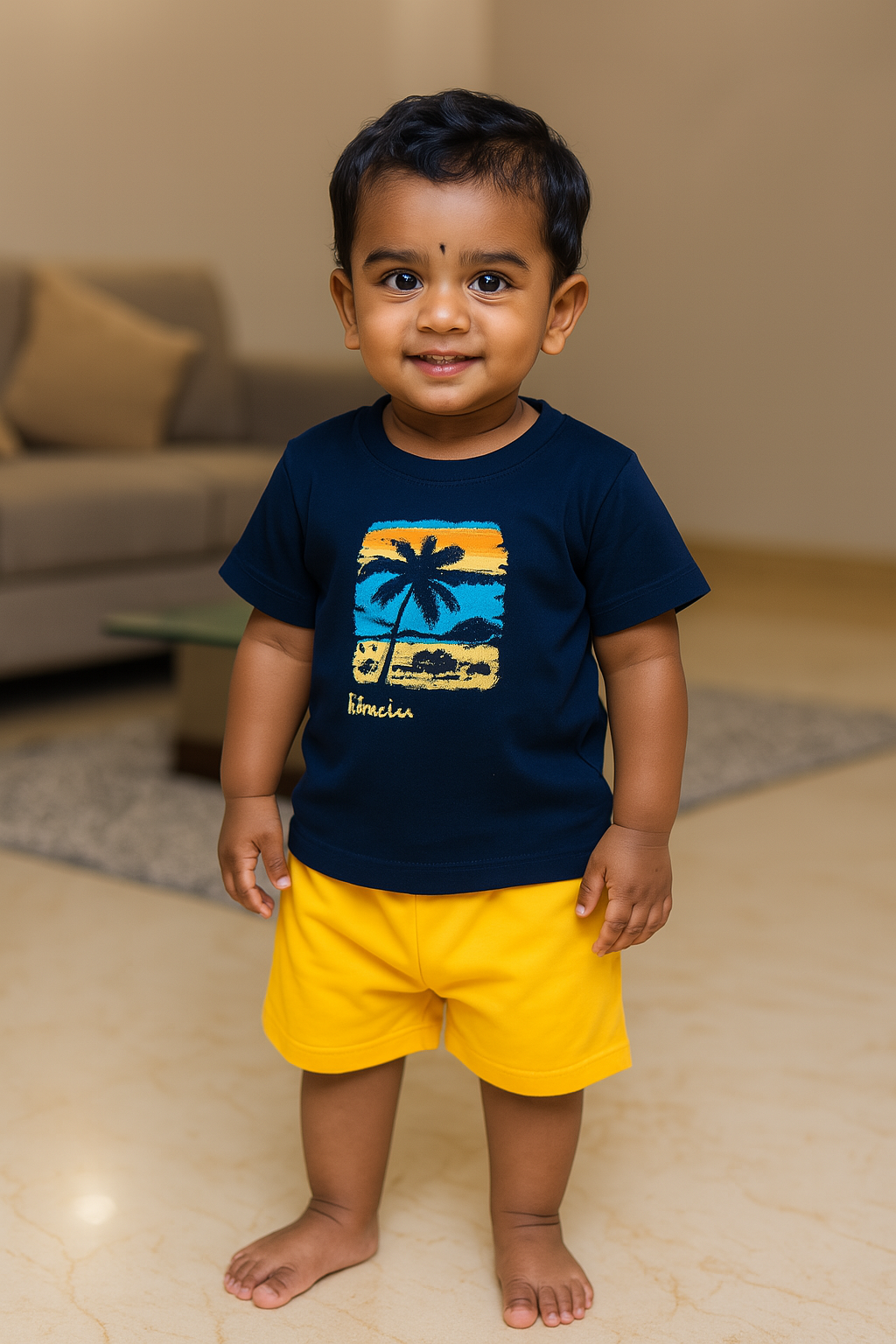 Premium Boy Baby Shorts Set - 206