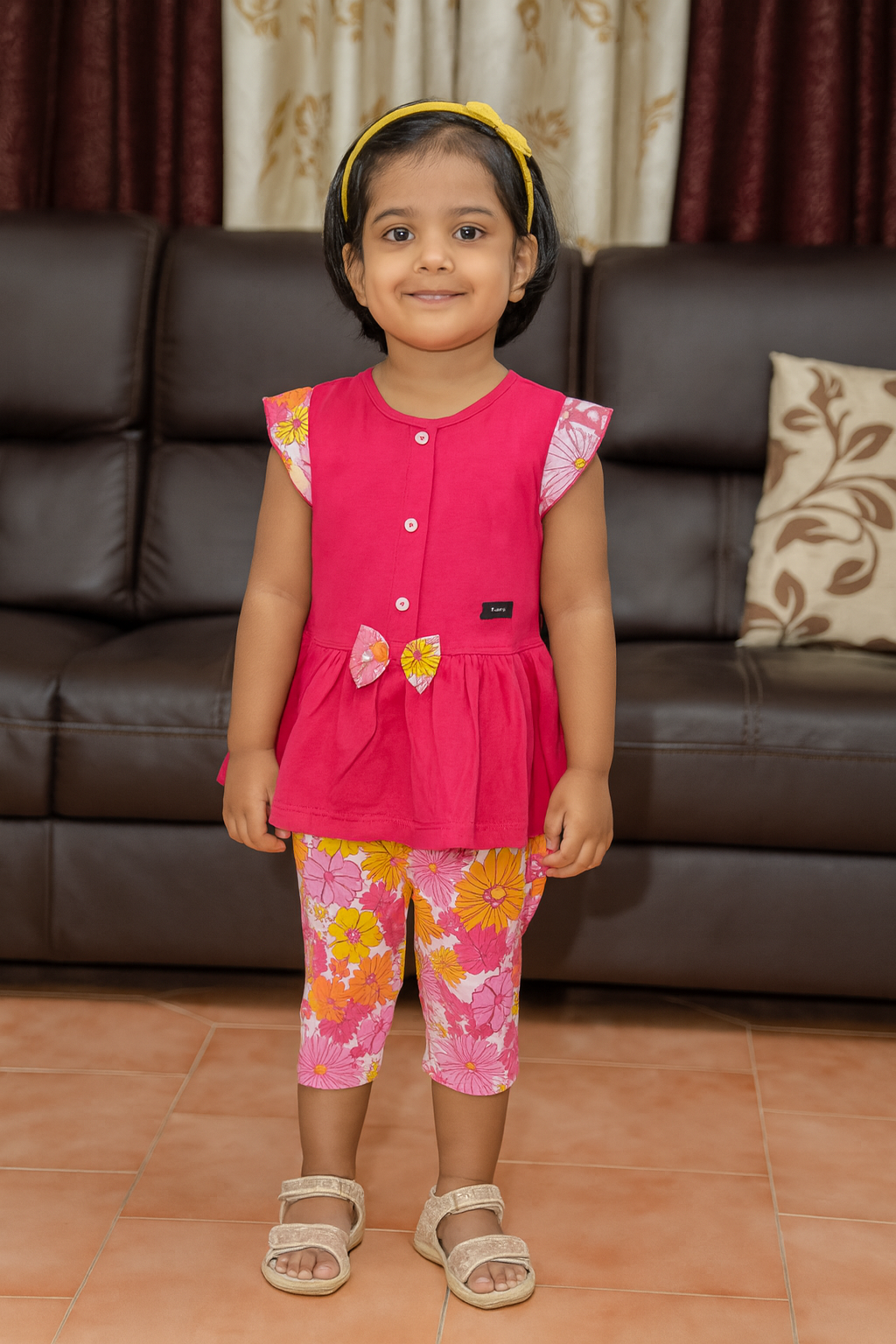 Premium Baby Girl Capri Set - 235