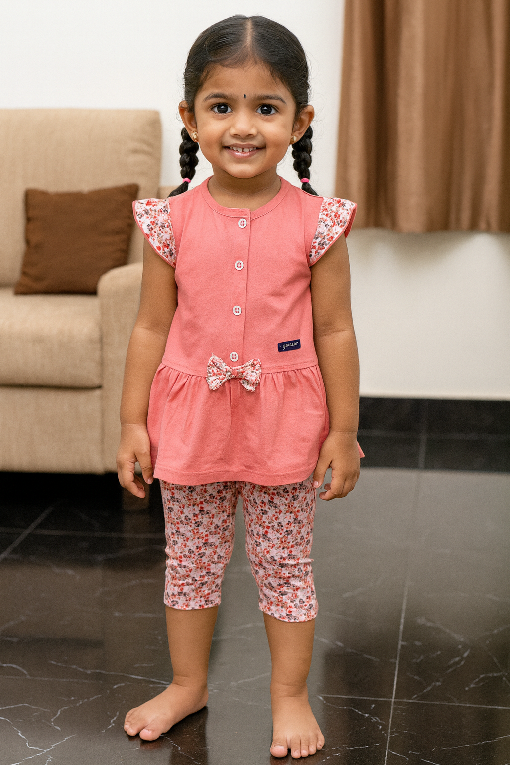 Premium Baby Girl Capri Set - 235