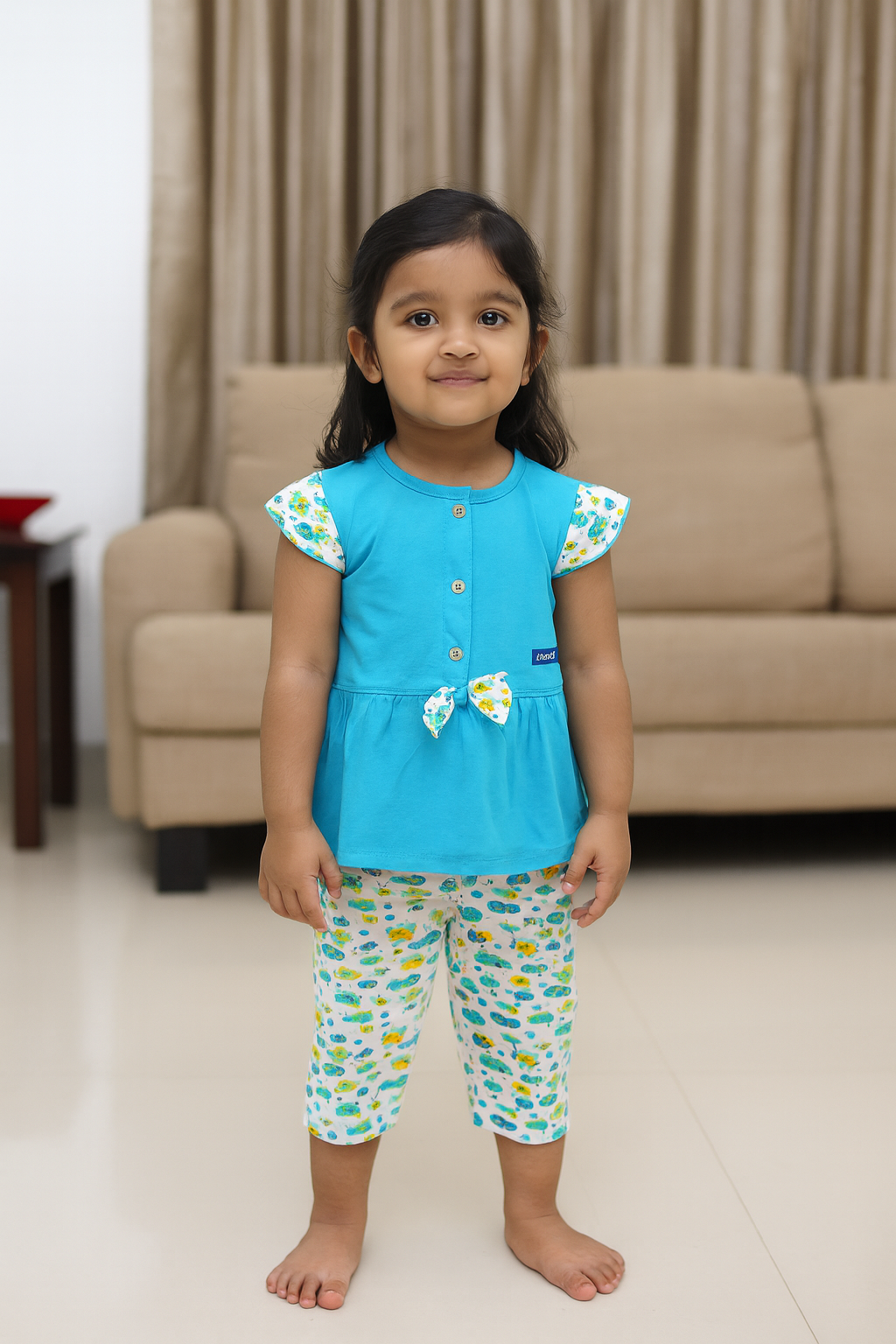 Premium Baby Girl Capri Set - 235
