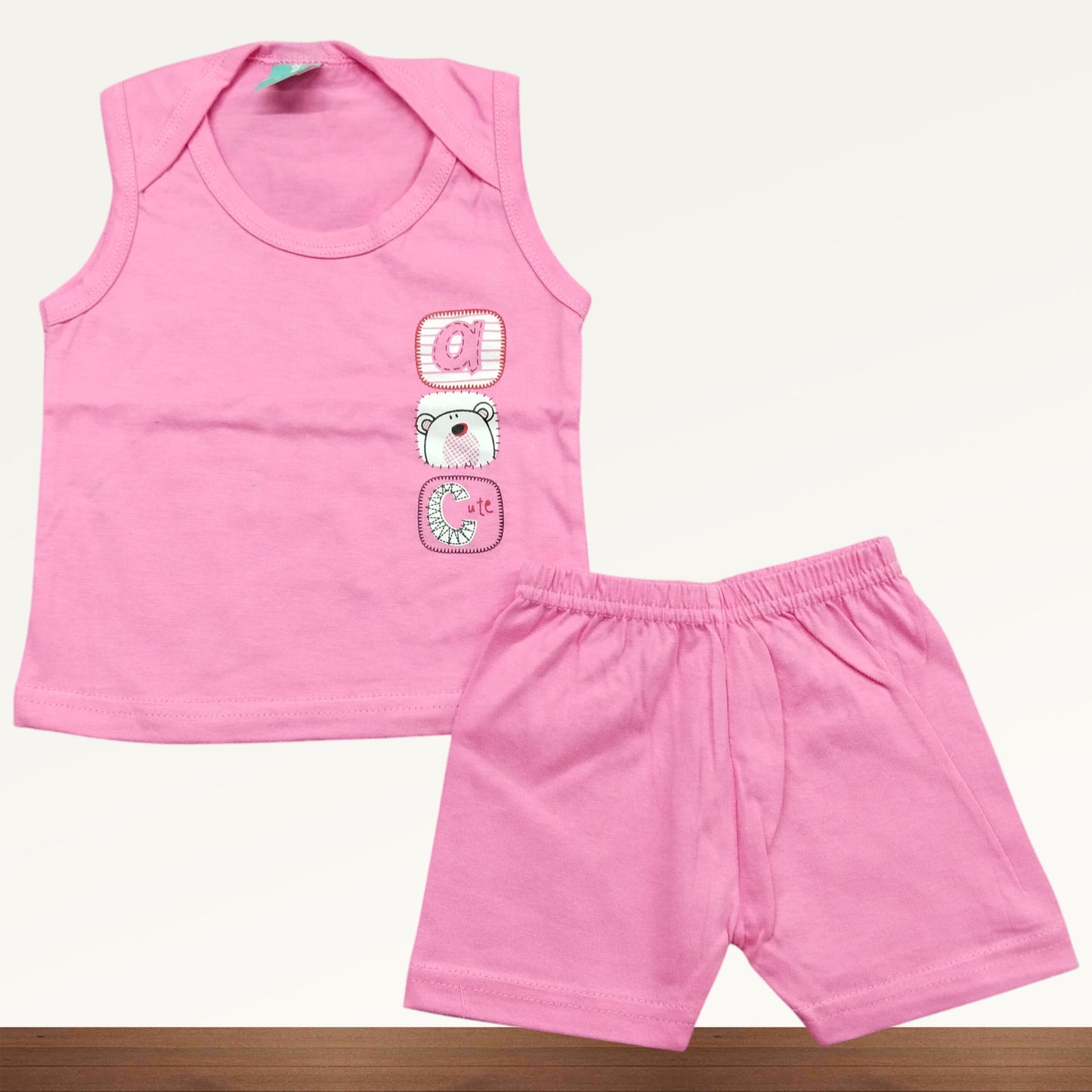 Premium Baby Sleeveless Shorts Set - 3001