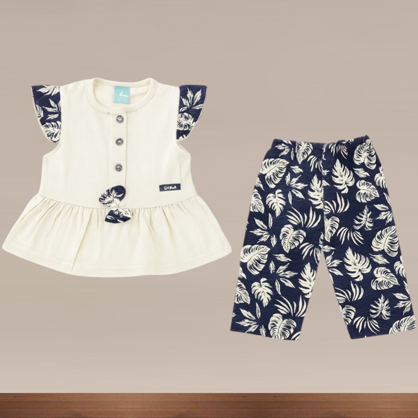 Premium Baby Girl Capri Set