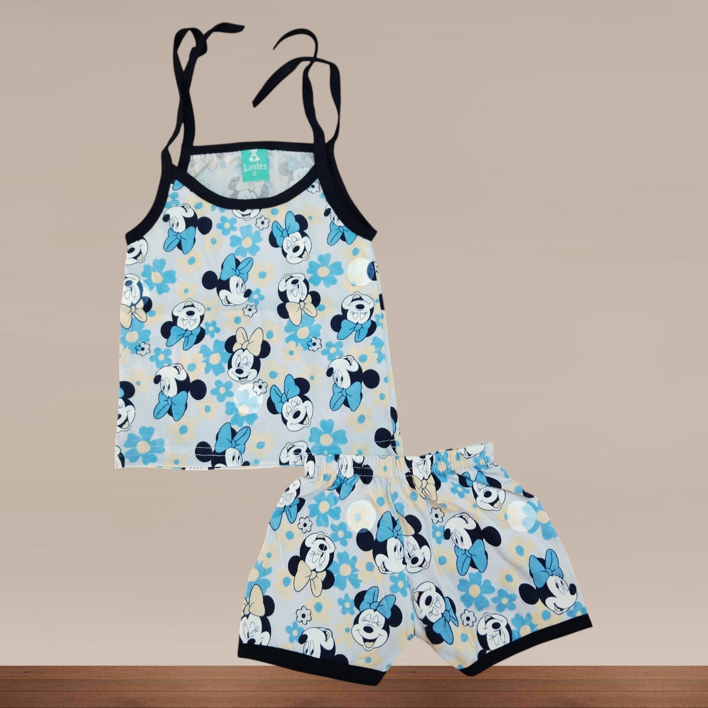 Premium Baby Tie Knot Shorts Set - 3005
