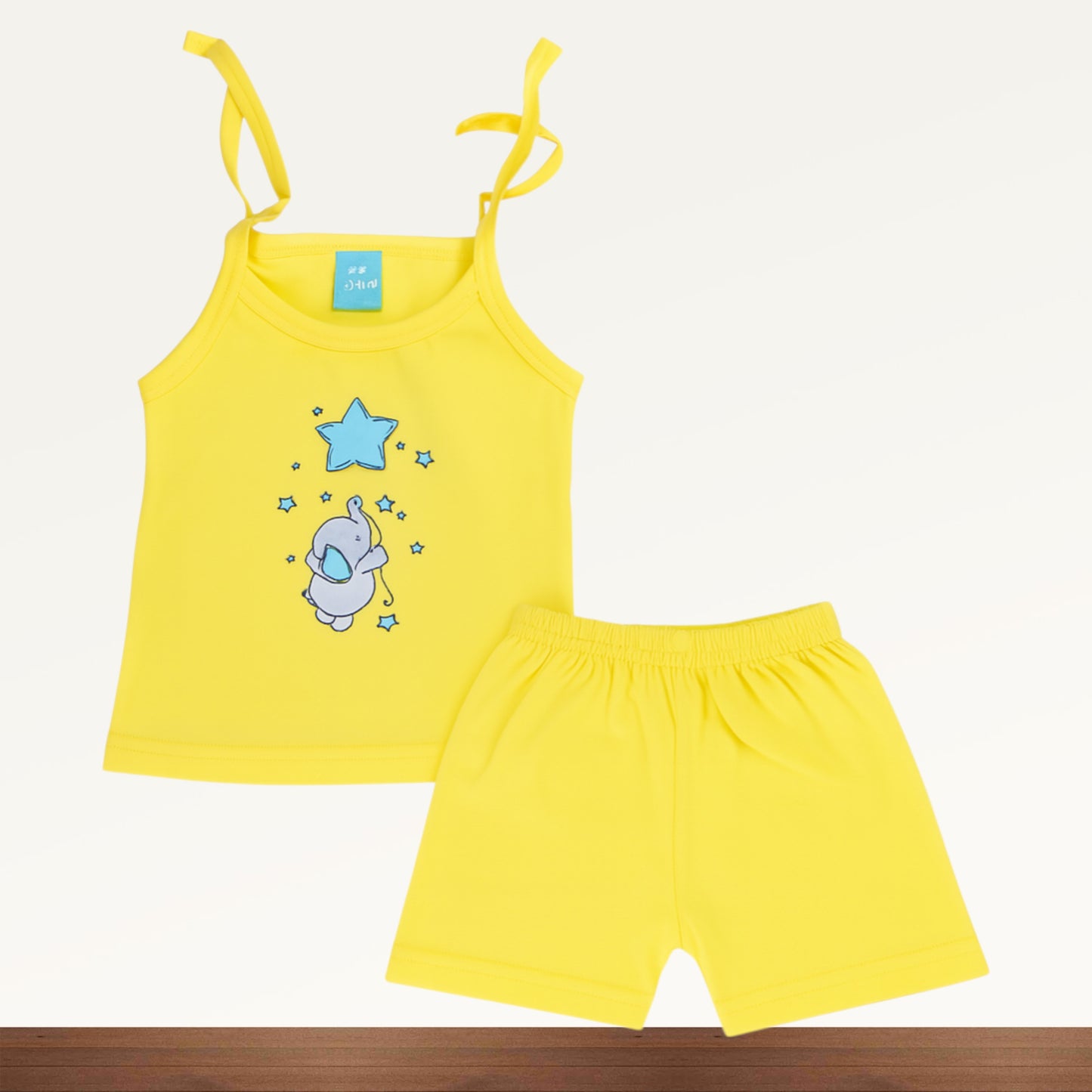 Premium Baby Tie Knot Shorts Set - 3005