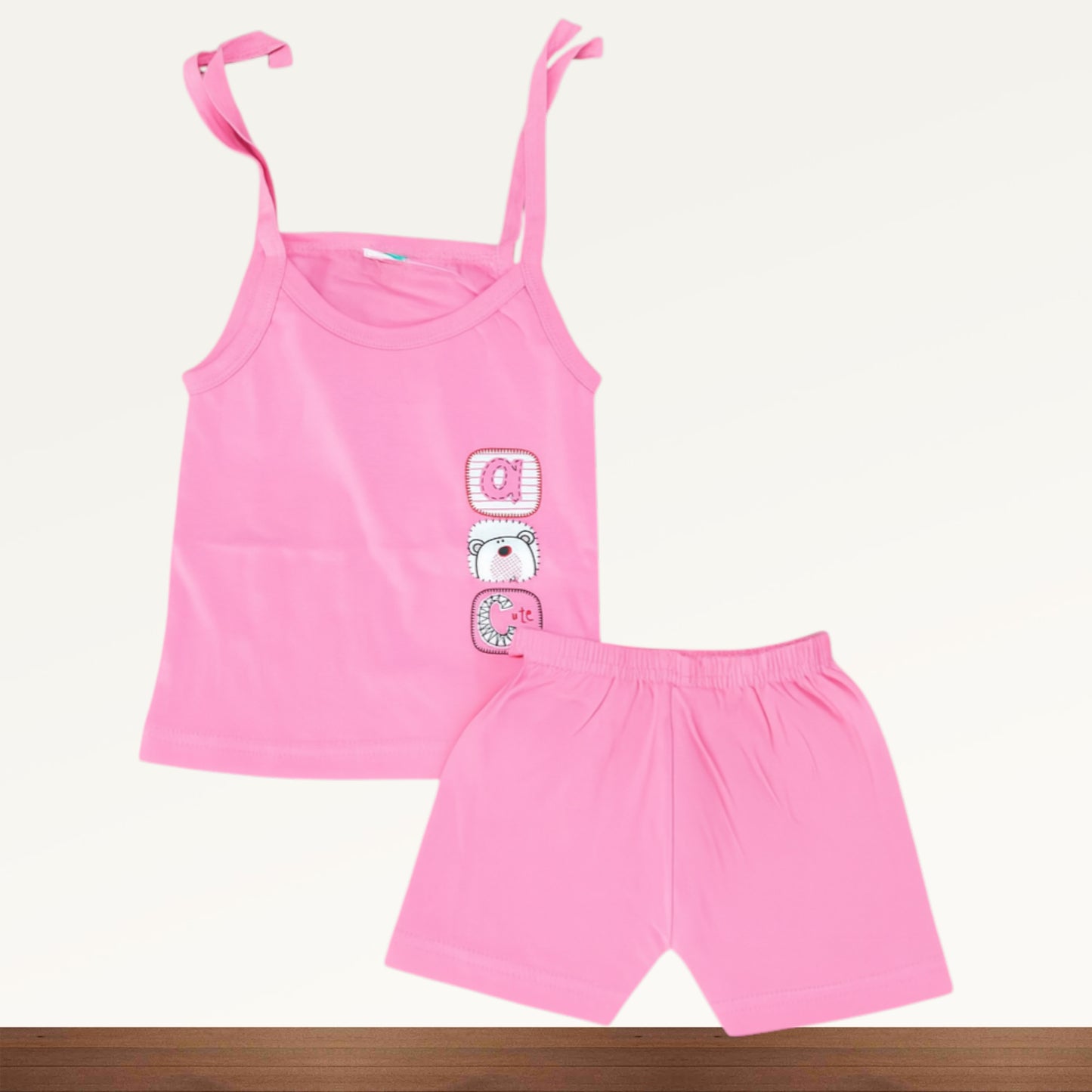 Premium Baby Tie Knot Shorts Set - 3005