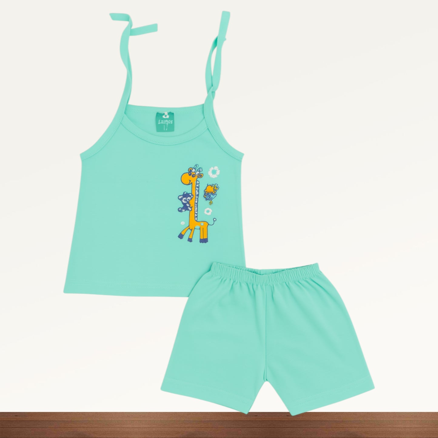 Premium Baby Tie Knot Shorts Set - 3005