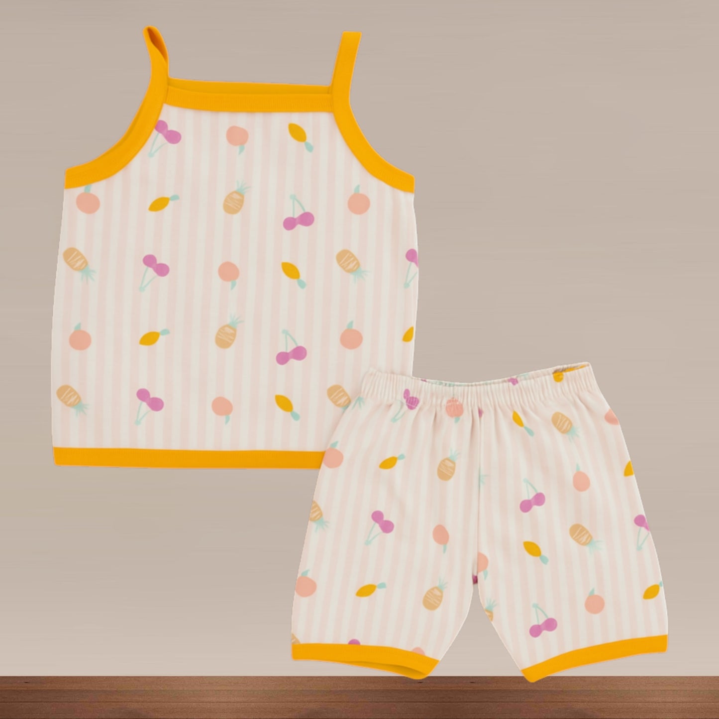 Premium Baby Tie Knot Shorts Set - 3004