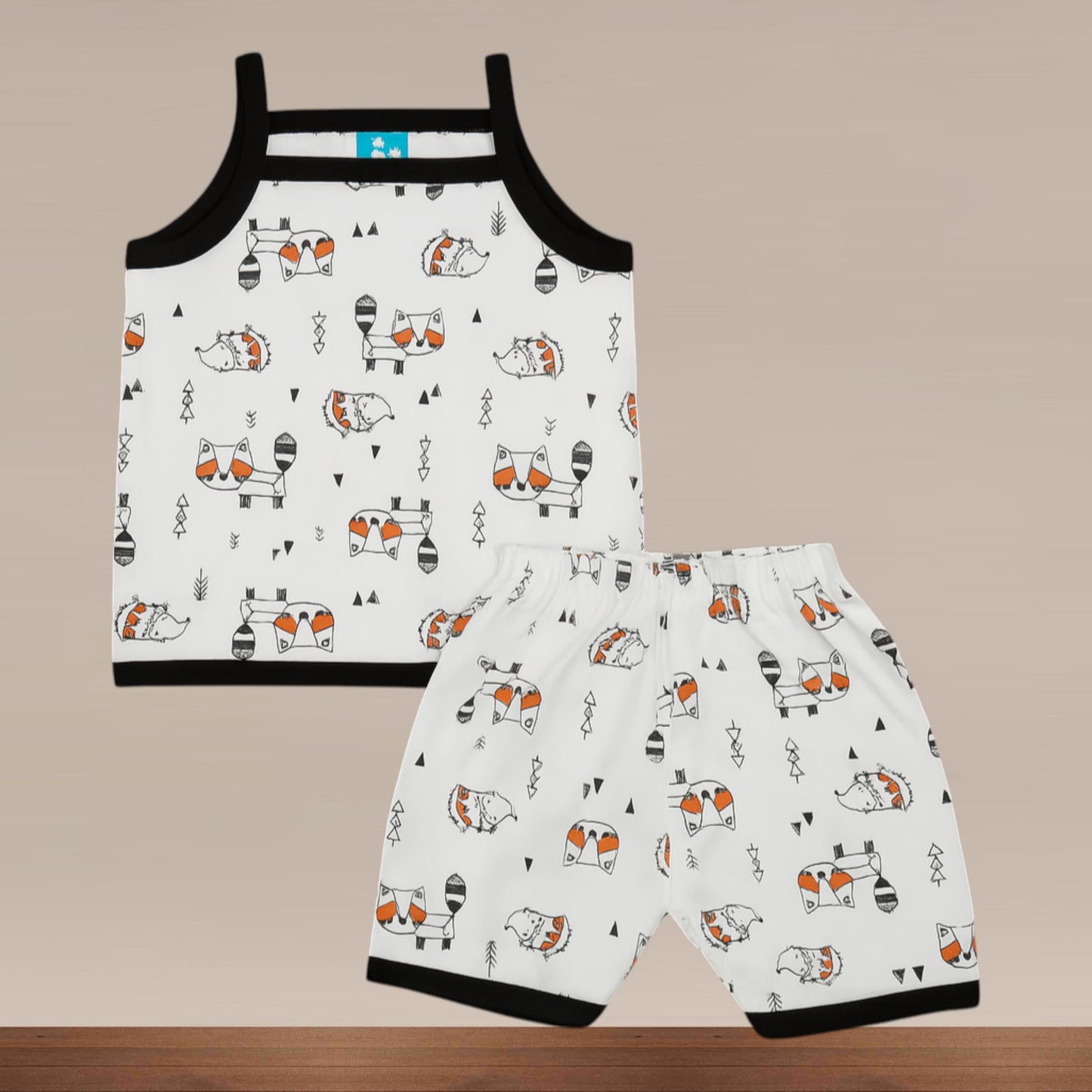 Premium Baby Tie Knot Shorts Set - 3004