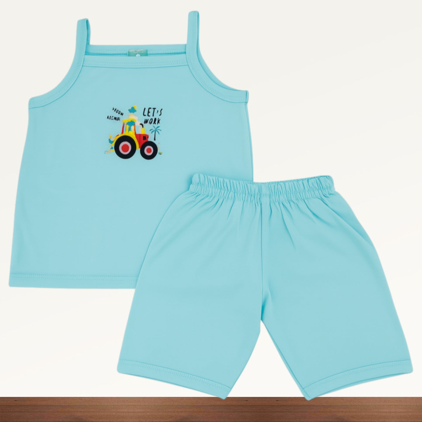Premium Baby Tie Knot Shorts Set - 3004