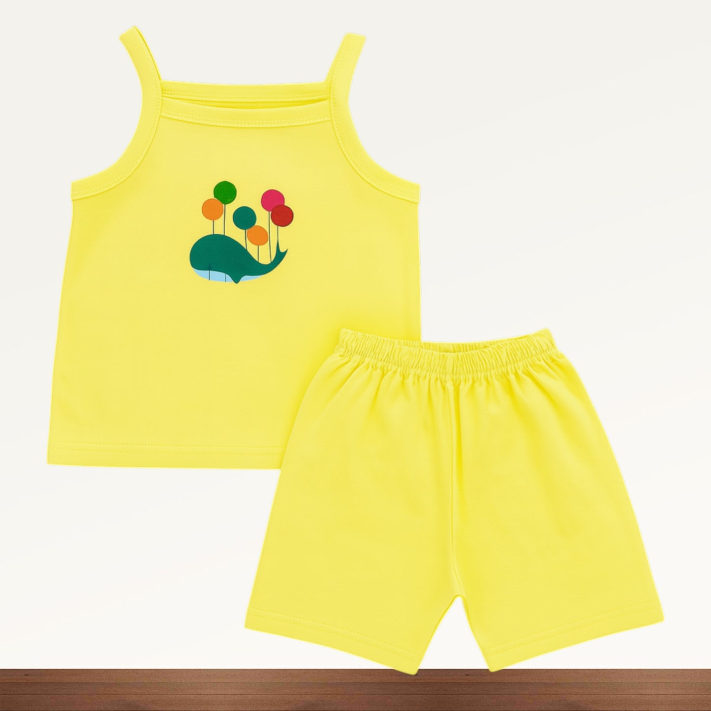 Premium Baby Tie Knot Shorts Set - 3004