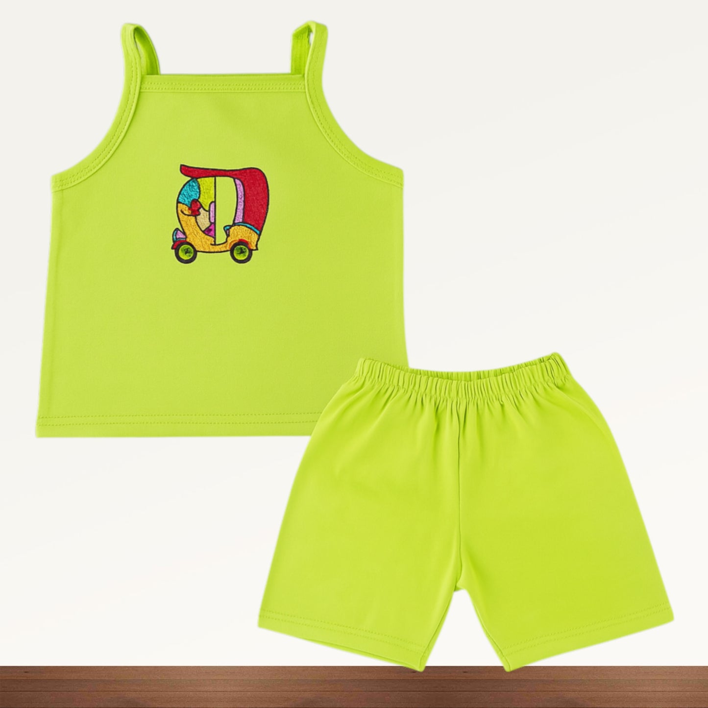 Premium Baby Tie Knot Shorts Set - 3004