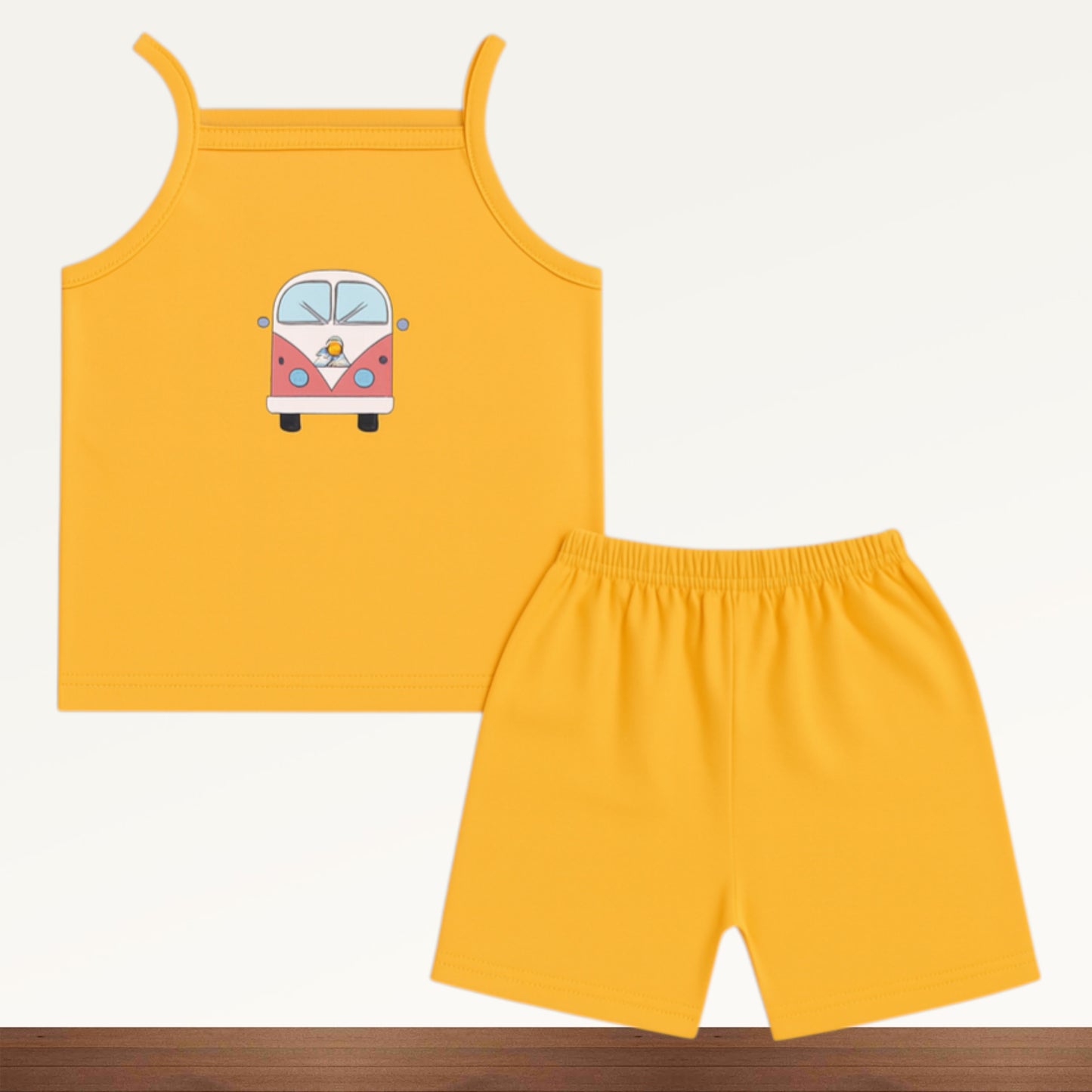 Premium Baby Tie Knot Shorts Set - 3004