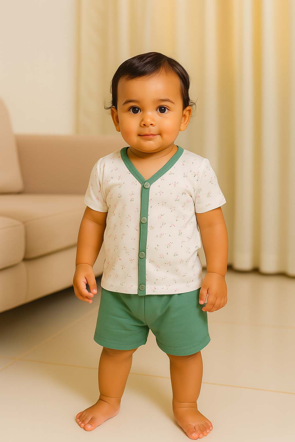 Premium Baby Shorts Set - 3003