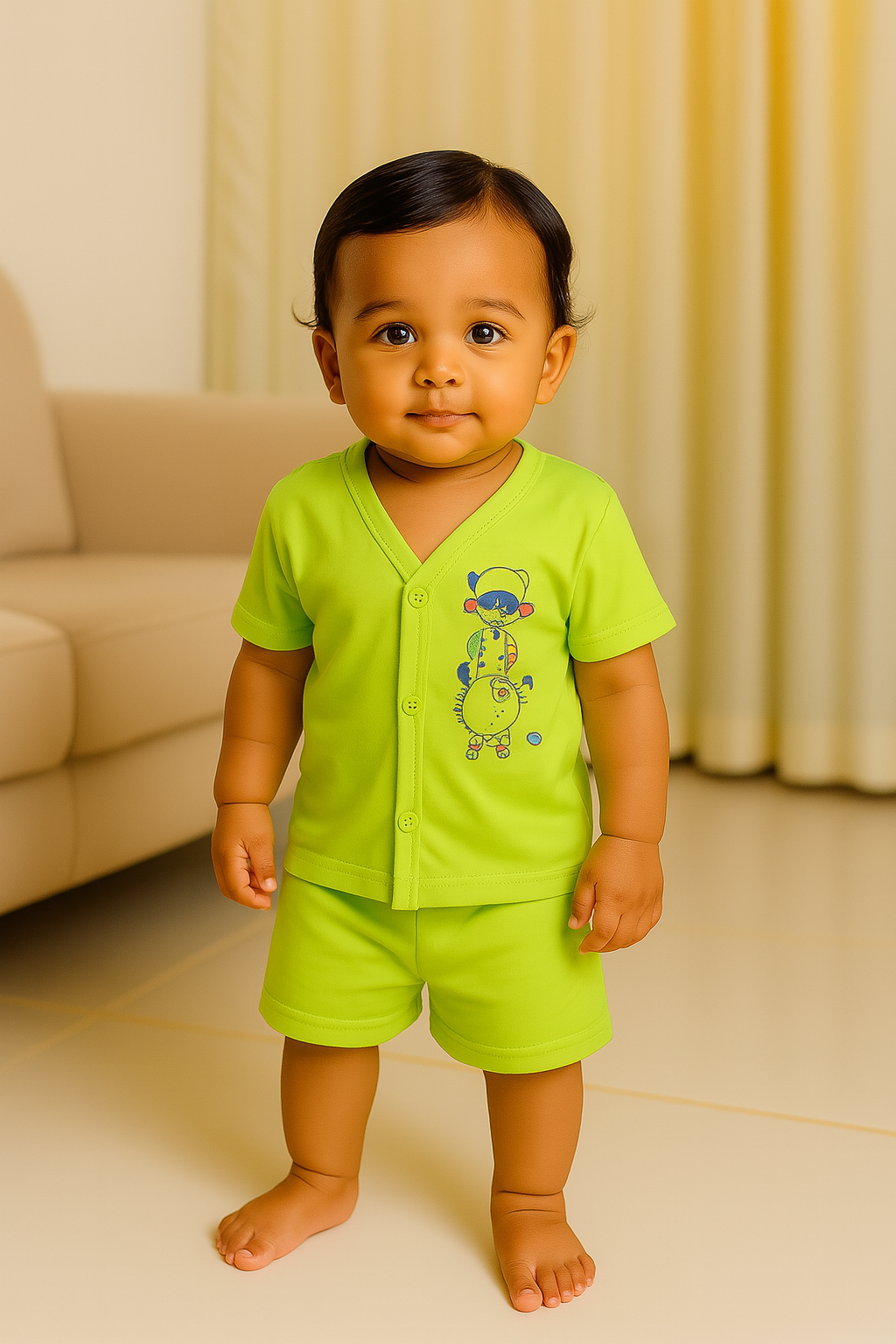 Premium Baby Shorts Set - 3003