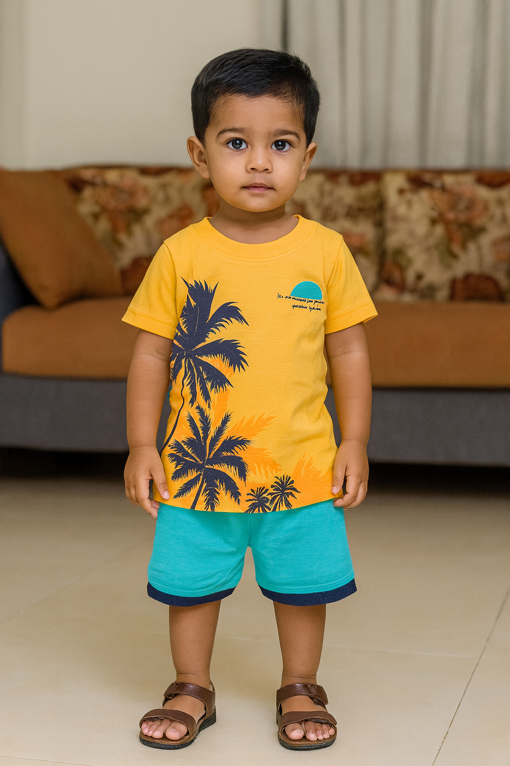 Premium Boy Baby Shorts Set - 187