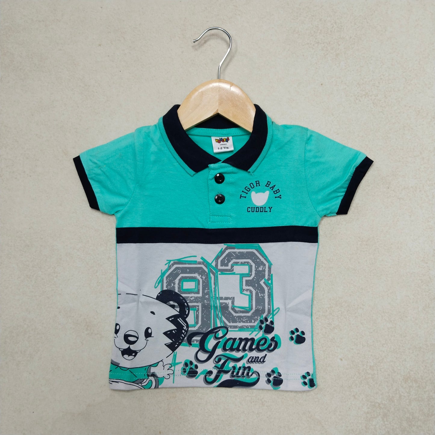 Premium Boy Collar T-Shirt - 9008