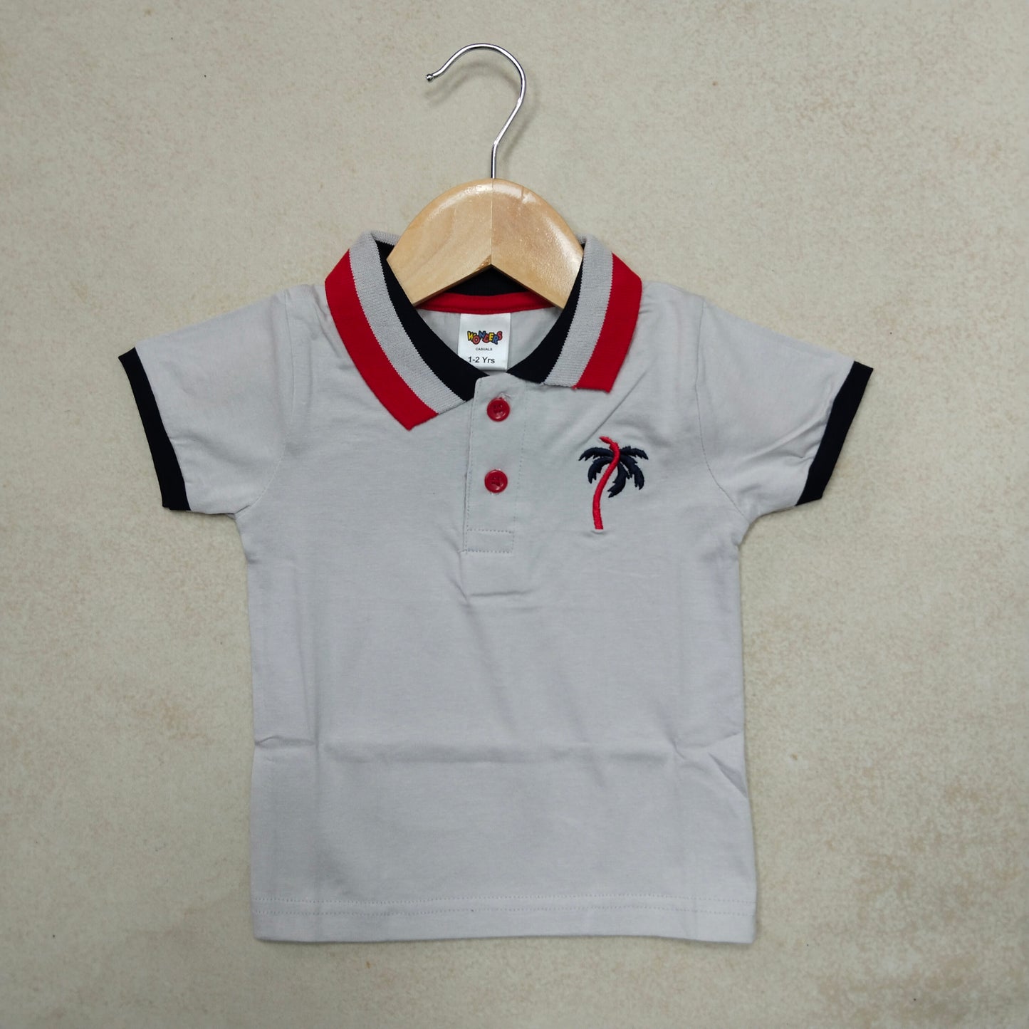 Premium Boy Collar T-Shirt - 9009