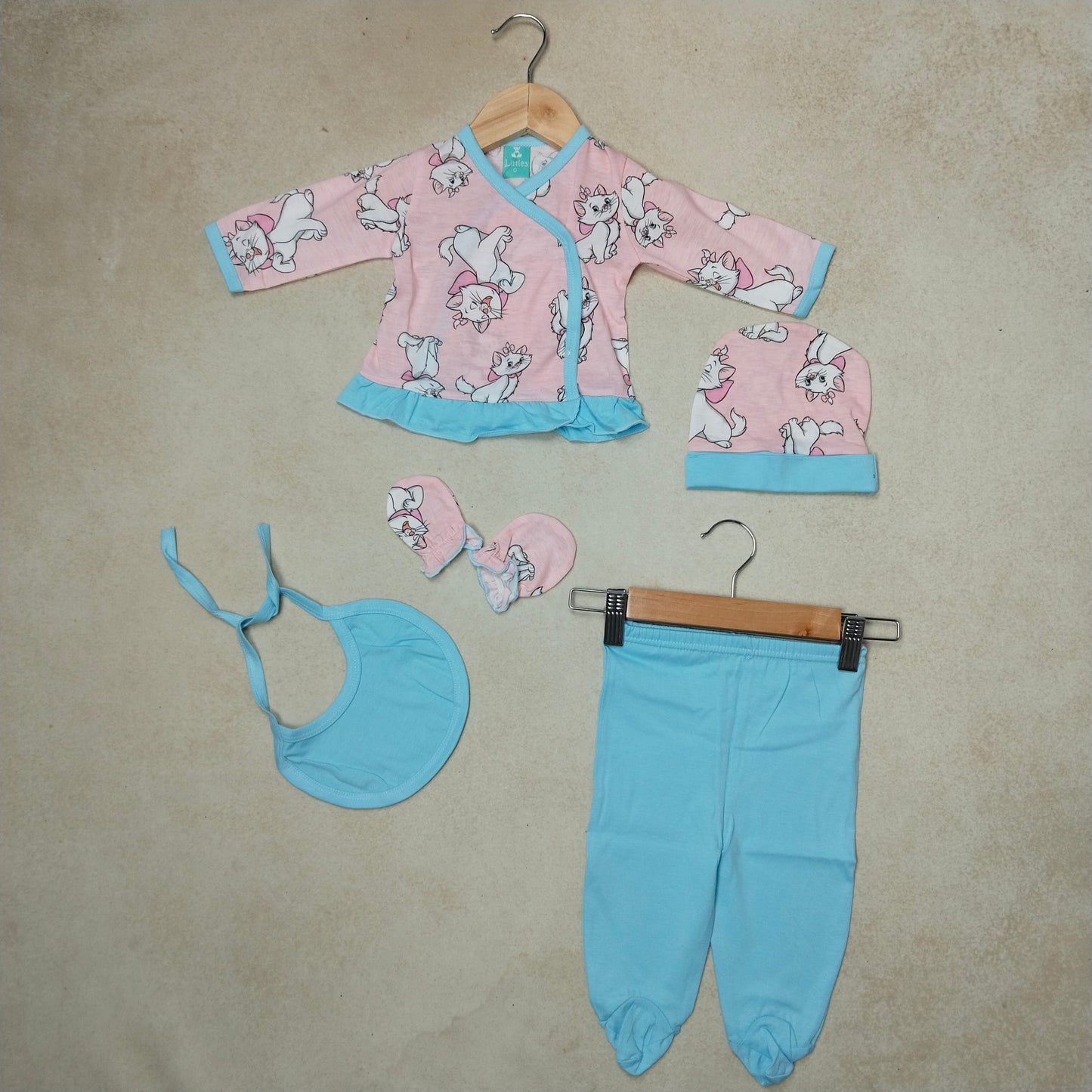 Premium Baby Girl 4 Pcs Set - 3008