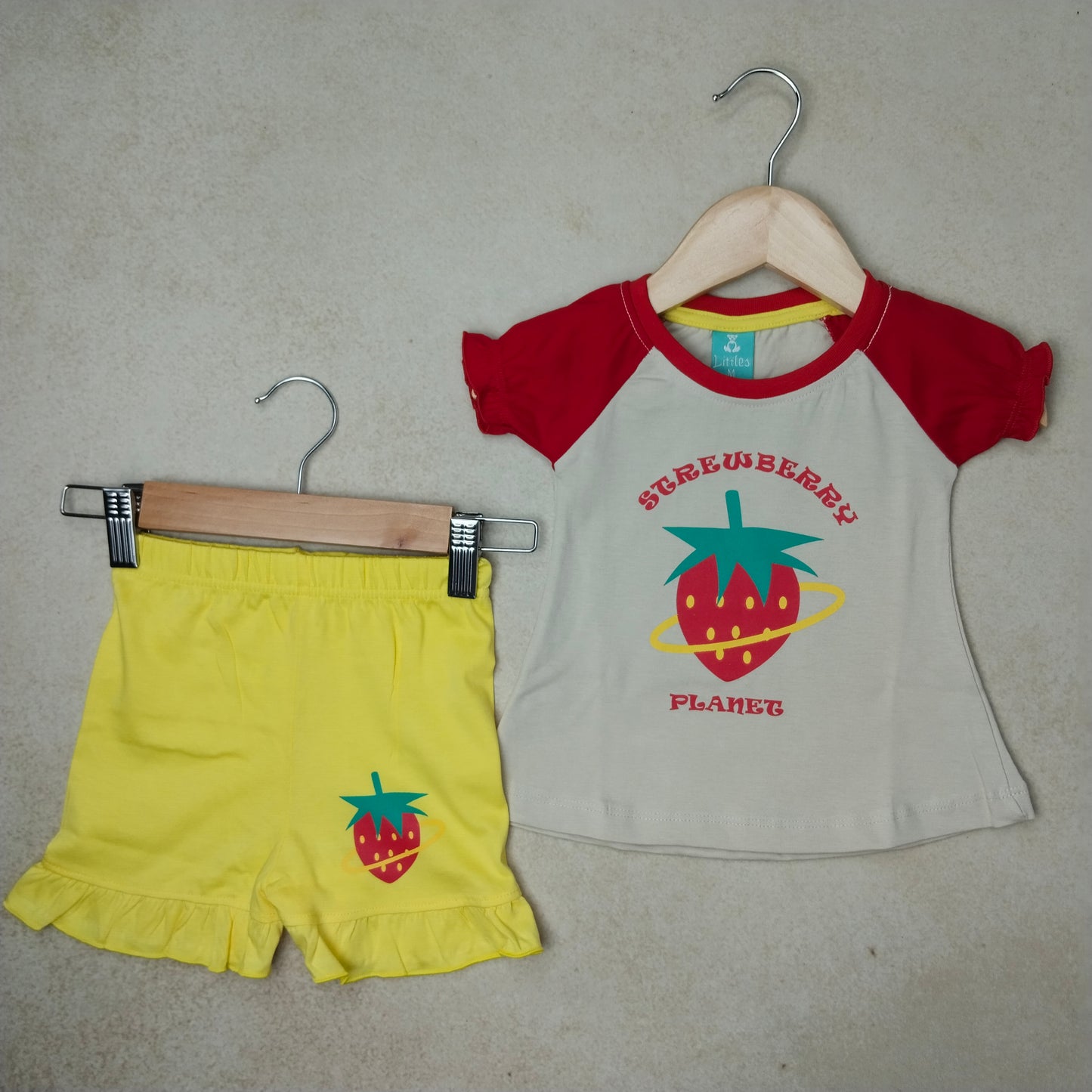 Premium Girl Fancy Shorts Set - 242