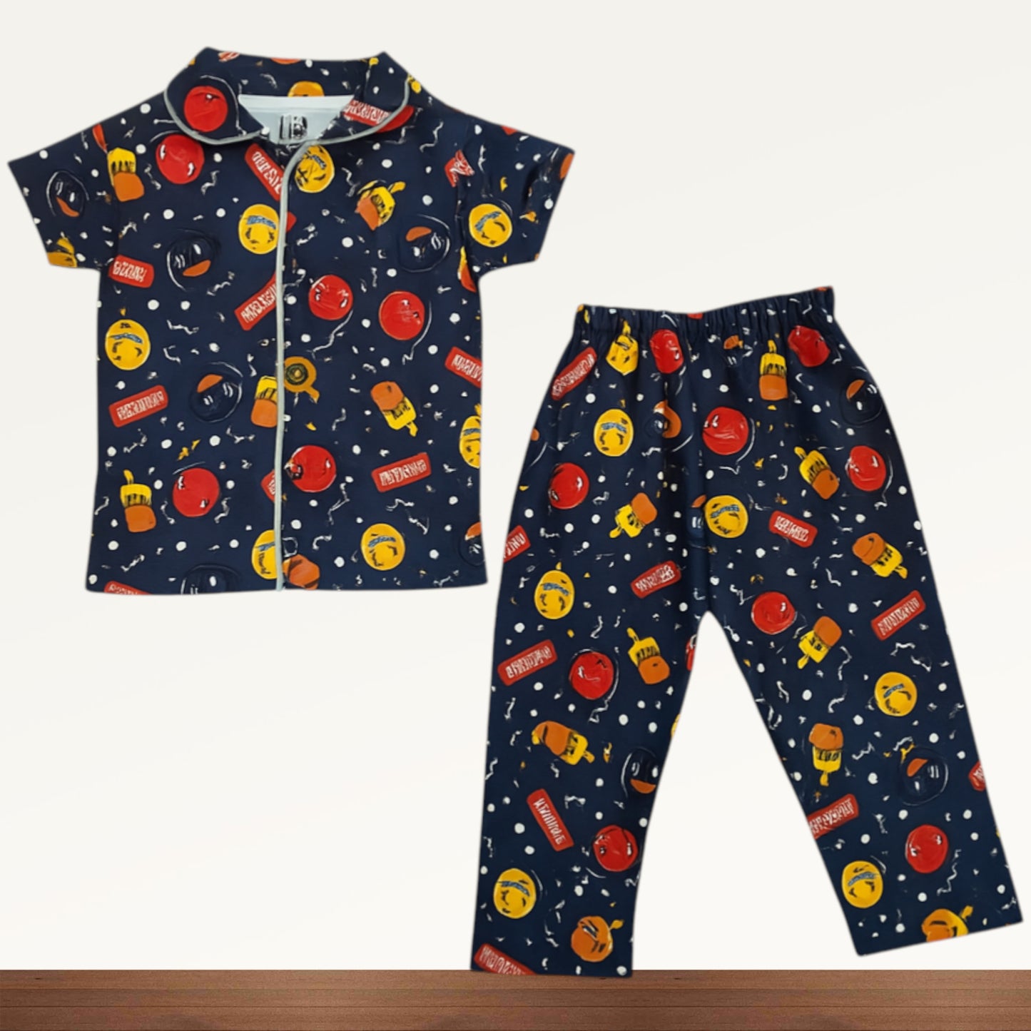 Kids Collar Co-ord Set
