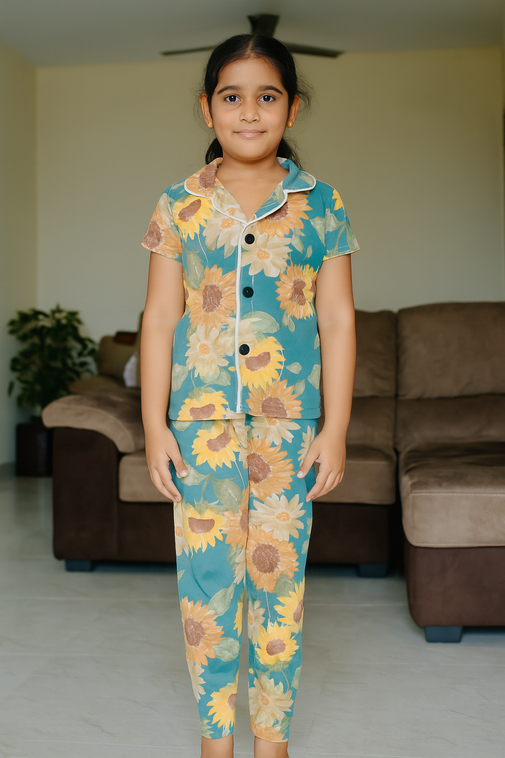 Kids Collar Co-ord Set