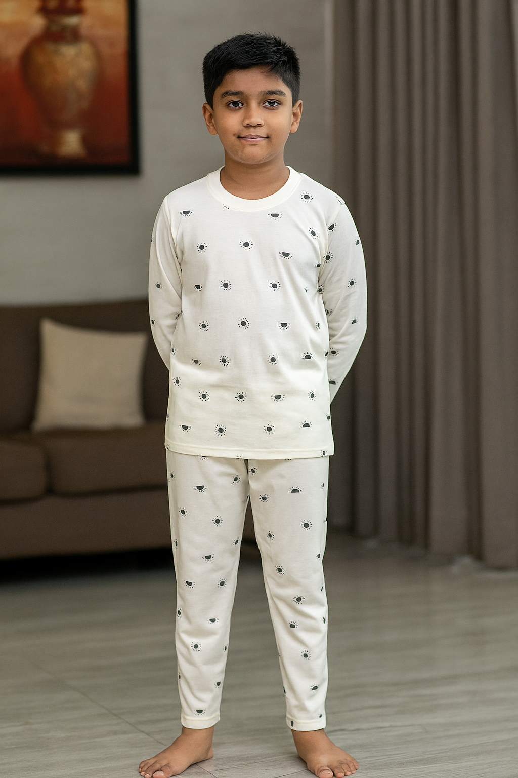 Kids Full Sleeve Pant Co-ord Set